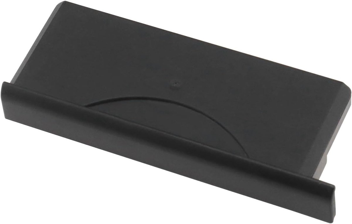 Store Kaartsleuf, 62 x 23 mm, stofdichte hoes voor gameconsole, compatibel met DS Lite NDS Lite NDSL, vervangende kaartsleuf, stofhoes, hoes, zwart