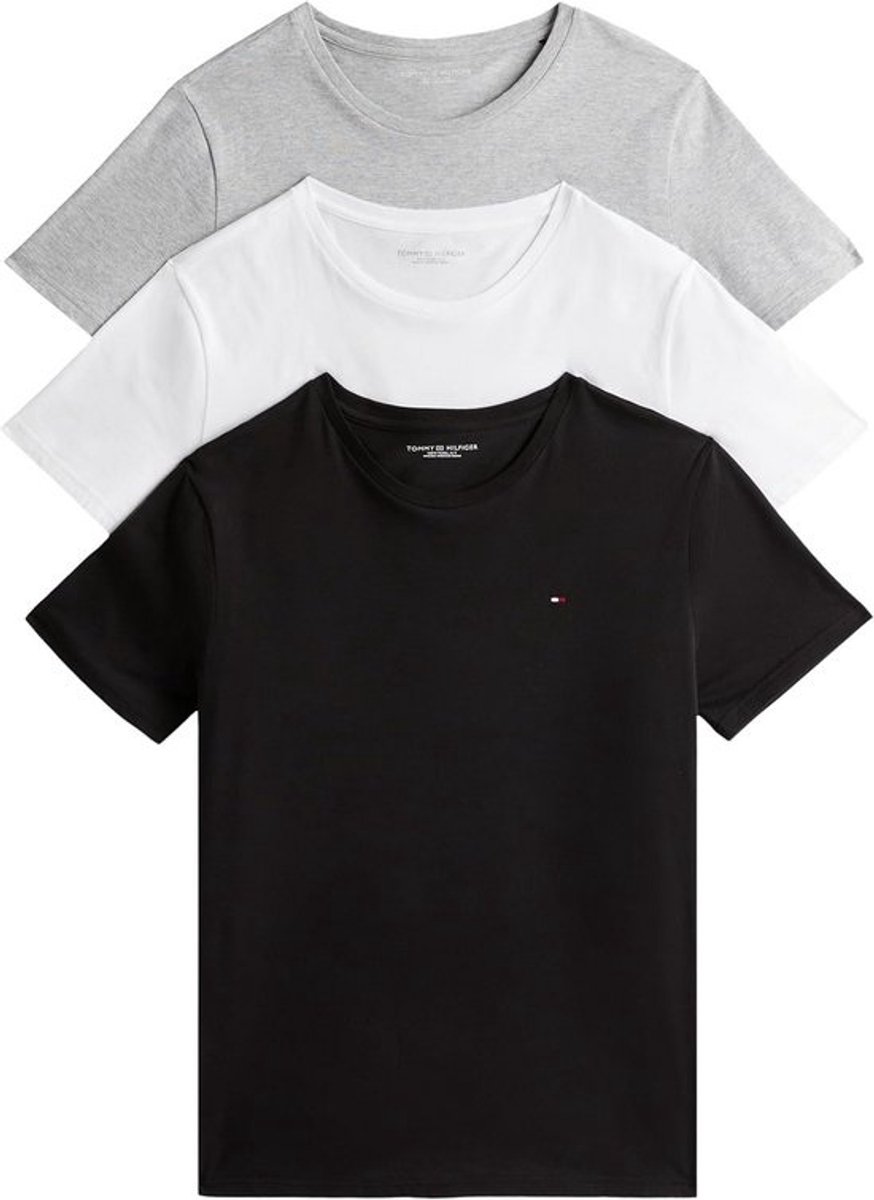 Set van 3 heren-T-shirts - Korte mouwen - Comfortabel katoen