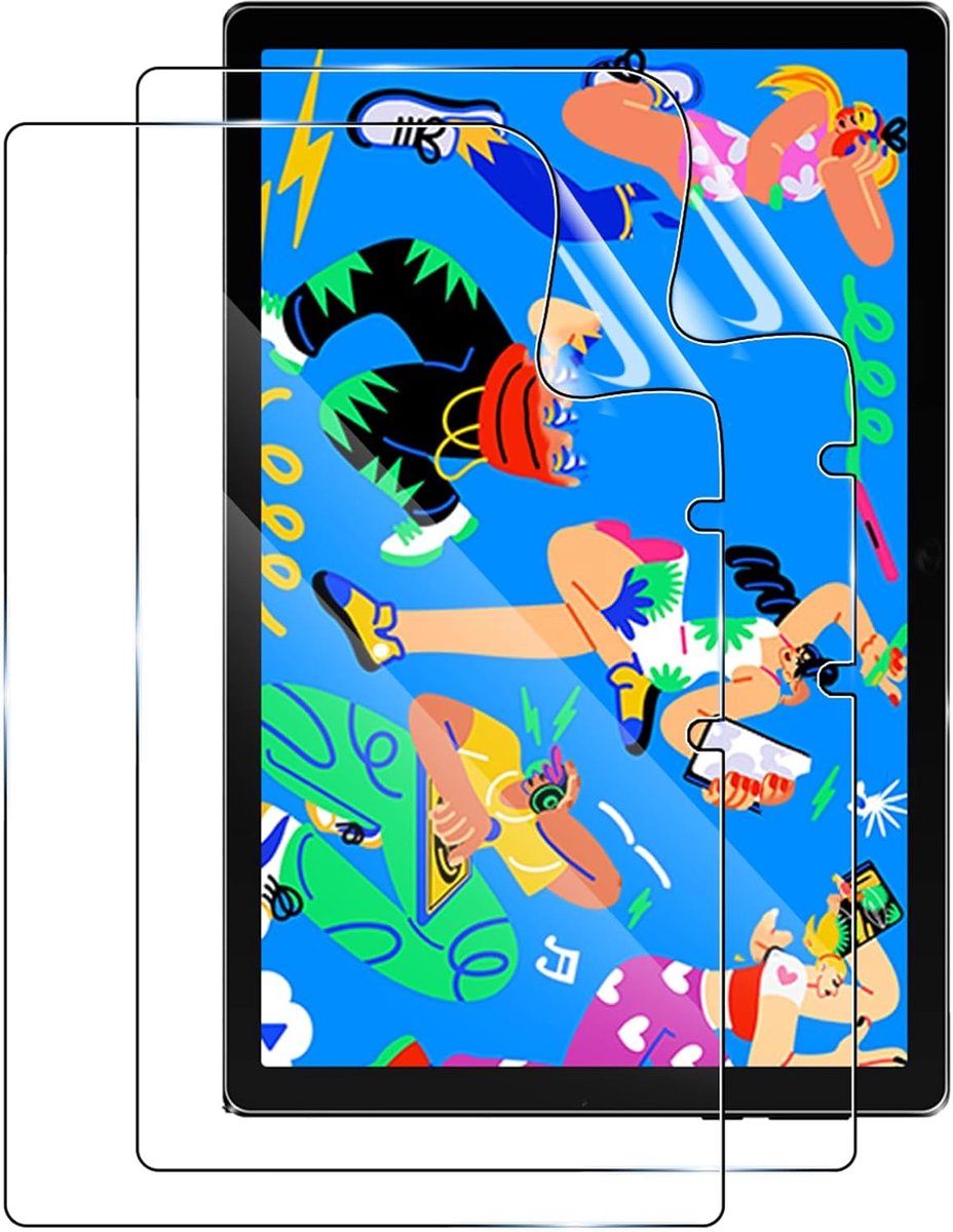 Voor Ugee UT2 10,36 inch tablet, zachte displaybeschermfolie - hoge transparantie, krasbestendig, anti-vingerafdruk (2 stuks)