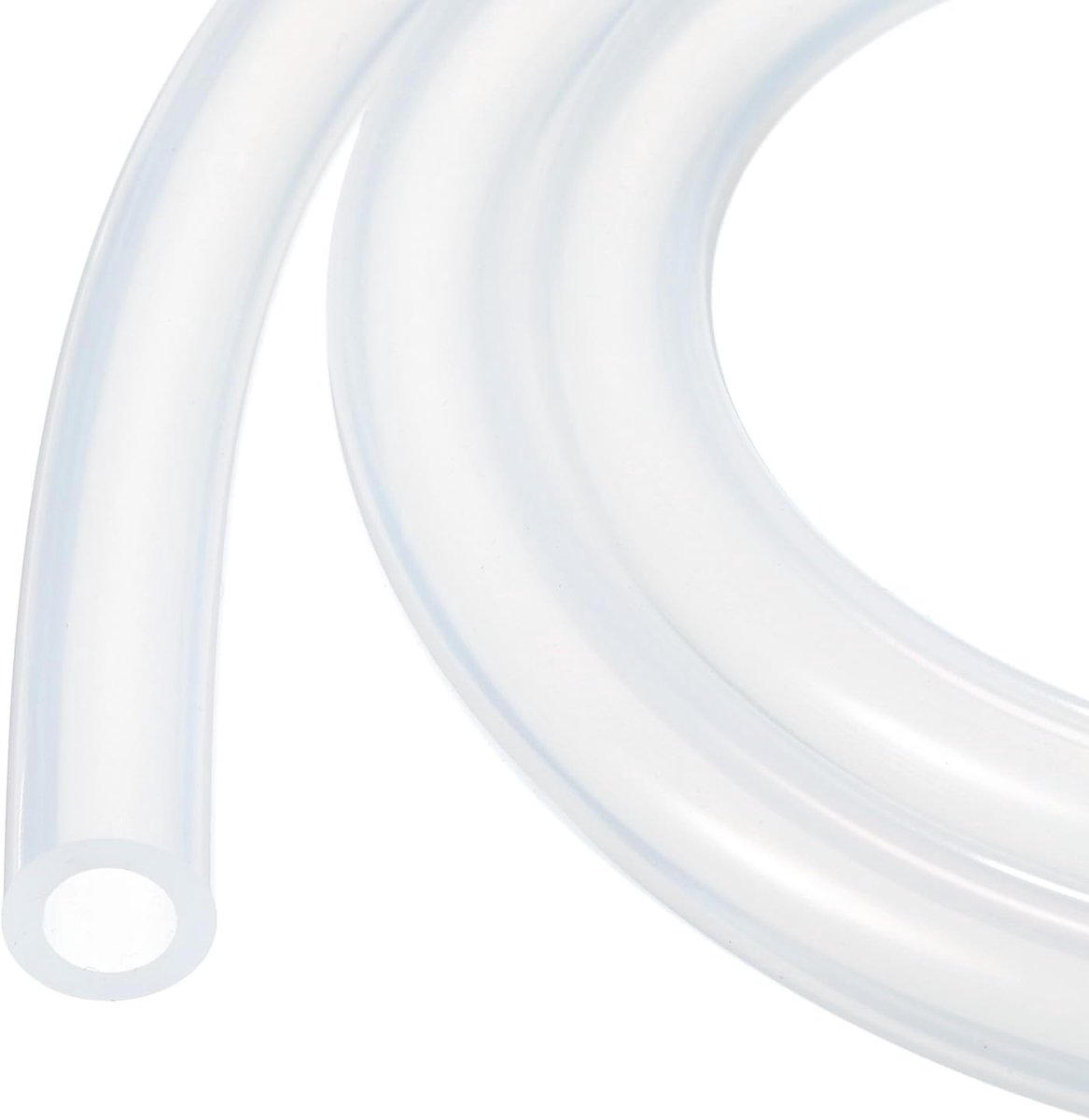 5ft Siliconen Tubing 8Mm ID 11Mm OD Clear Industriële Plastic Buizenstelsel Pure Siliconen Slangen voor Pomp Siphoning Draining Irrigatie Brouwen