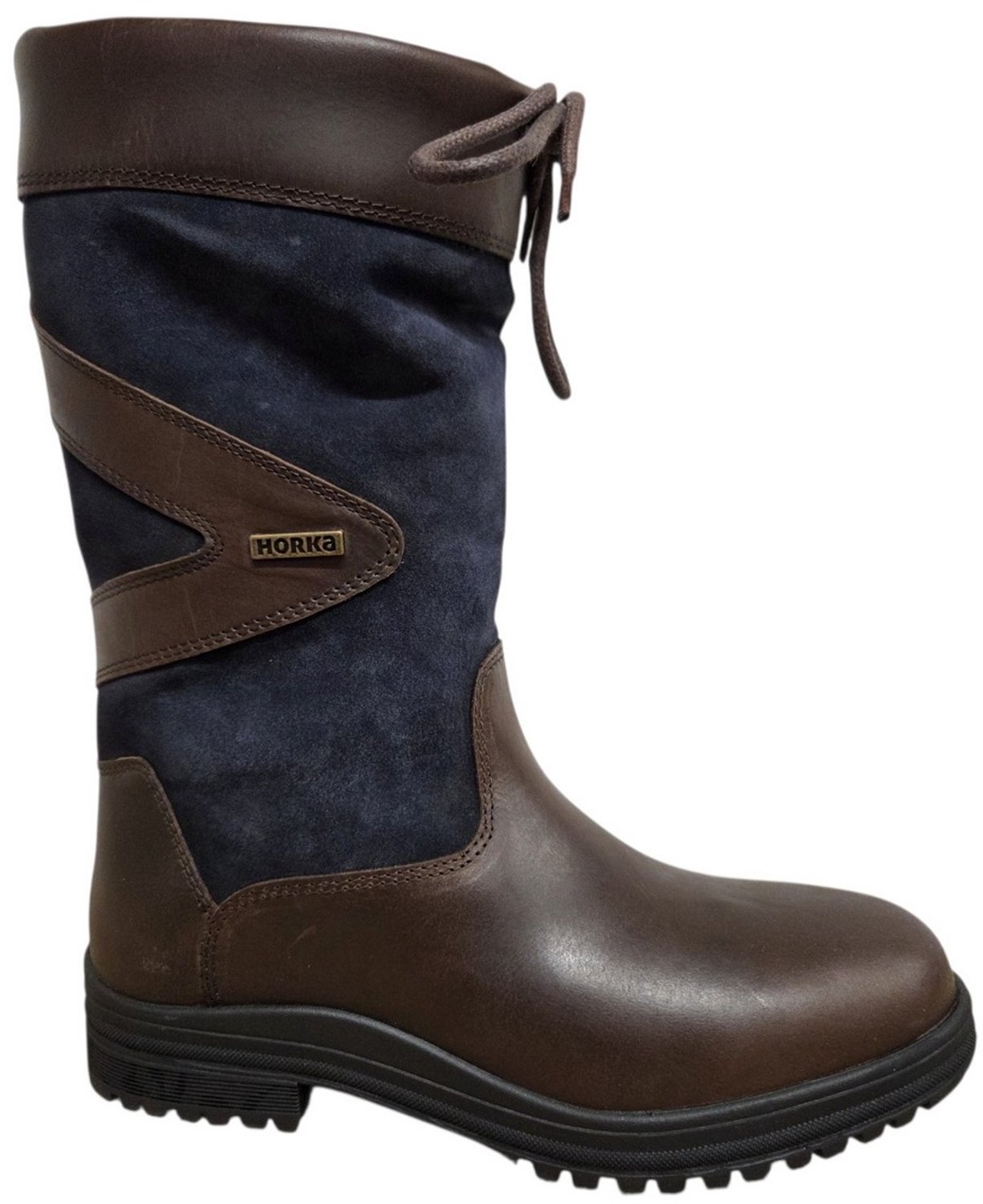 Horka Greenwich Wide 146256 Outdoor Laarzen Leer en Suede – 37 Blauw