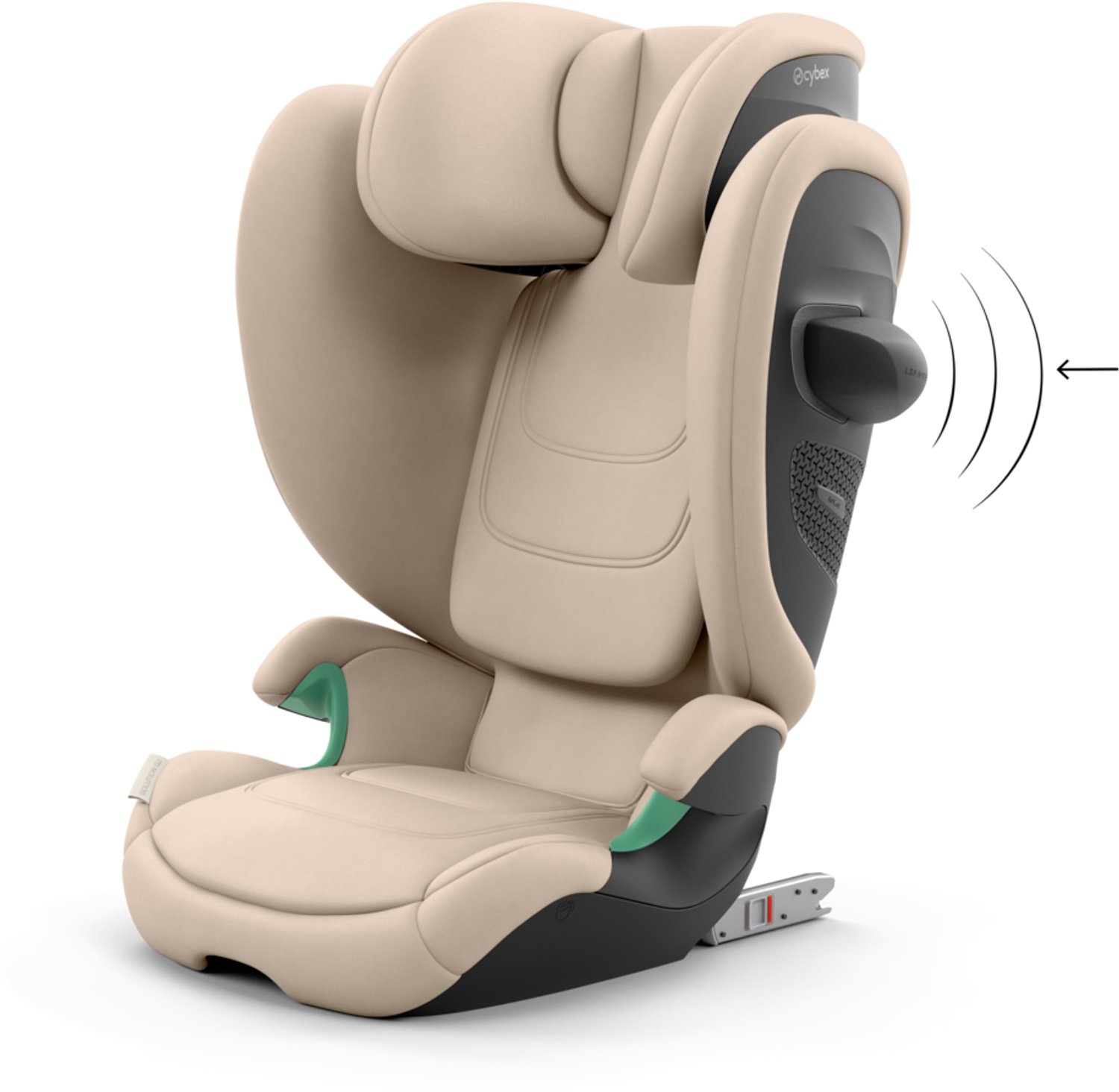 Cybex - Solution G2 - Autostoeltje - Almond Beige – foto 8