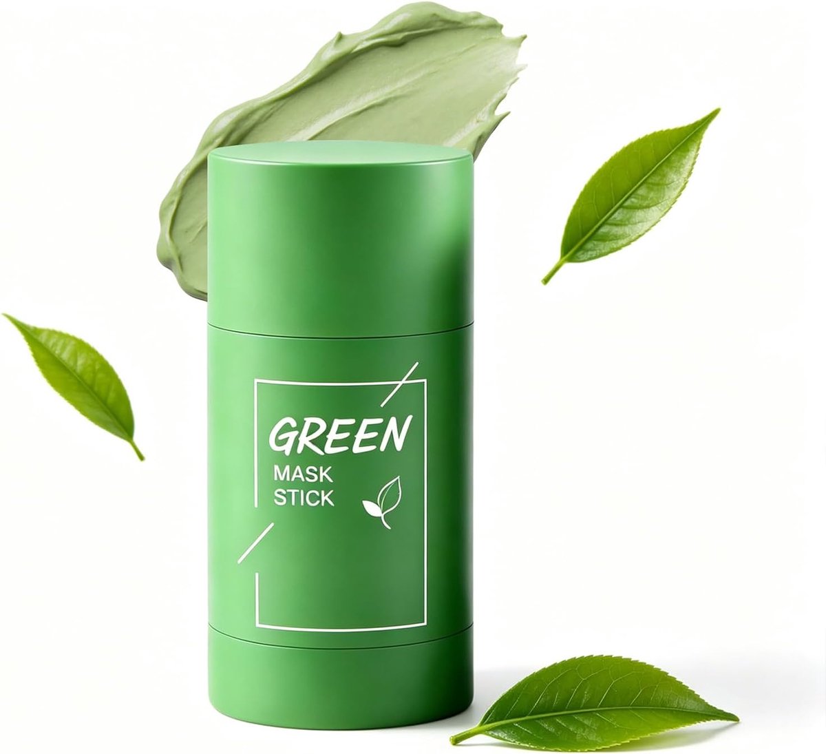 Thee Masker Stick 40g, Mask Stick Dieptereiniging & Oliecontrole, Mitesser Verwijderaar, Poriën Reinigen, Kalmerend & Hydraterend, Mannen & Vrouwen