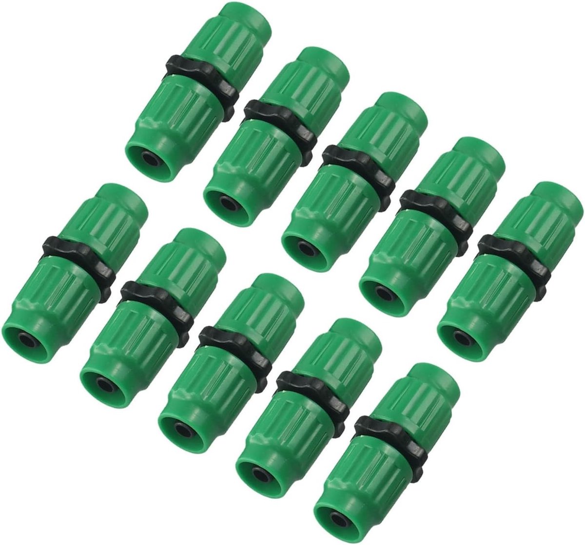 Reparatieset voor Uitbreidbare Tuinslangen met Slangverbindingen voor 7.6 tot 30.5 meter, Geschikt voor 5/8" en 3/4" Slangen, 10 Stuks