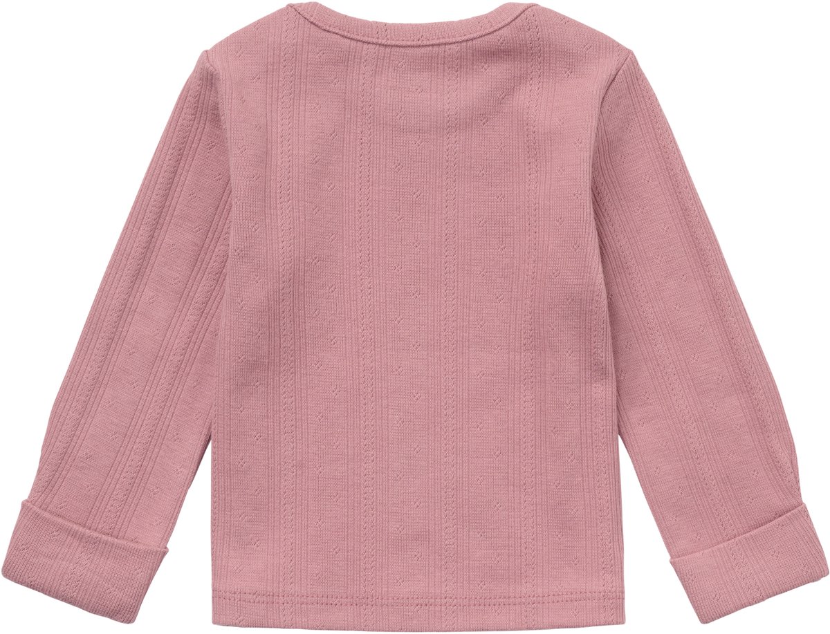 Noppies Shirt Lange Mouw - Maat 62 - Deauville Mauve