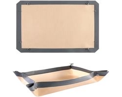 Silicone pallet mat-niet-klevend hittebestendig-herbruikbare bakproducten-kan in de oven worden geplaatst-grijs-40 * 30cm