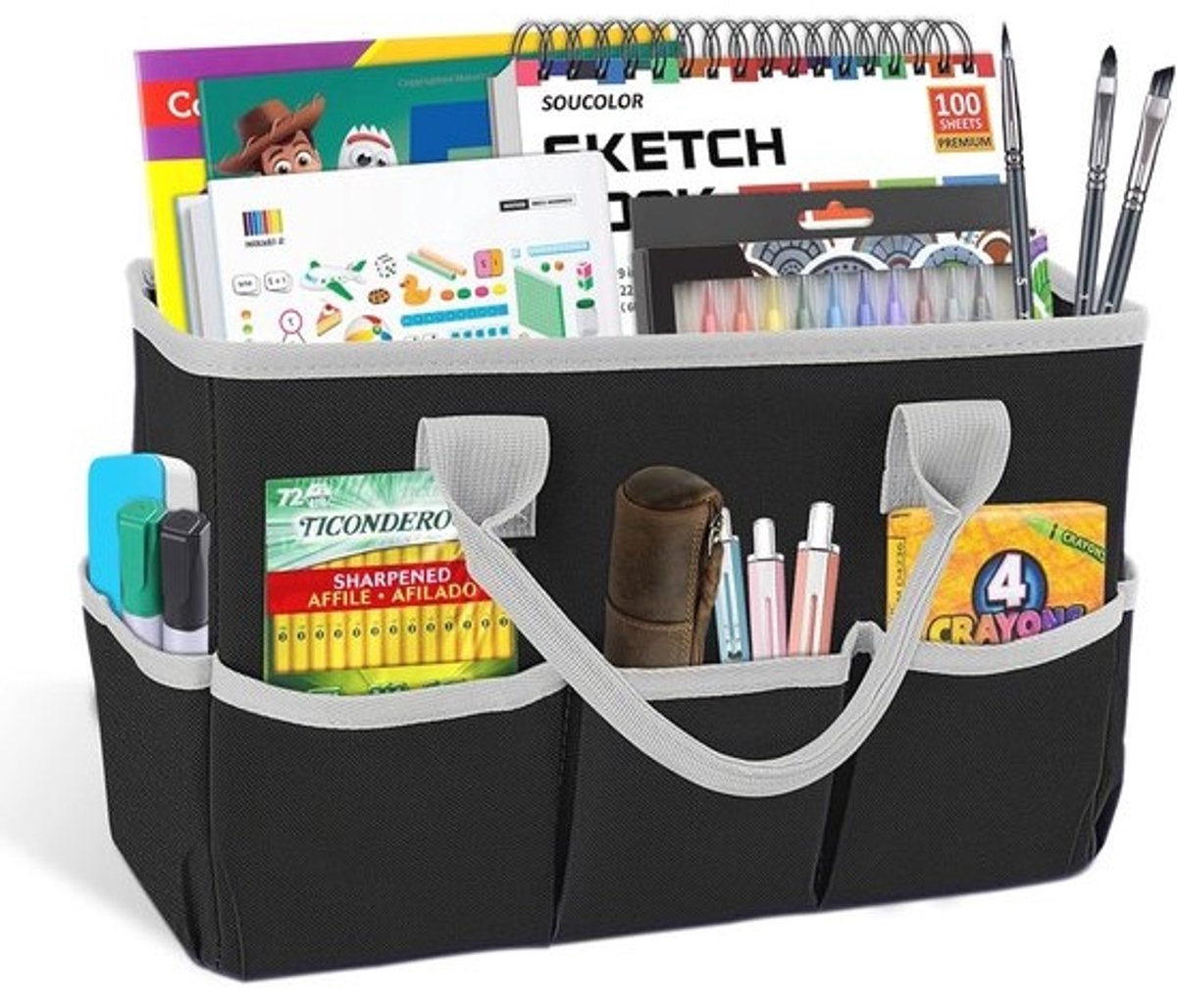 Desktoptas en Organisatietas voor Kunst en Kantoor - Handige Tote voor Onderwijs en Reizen