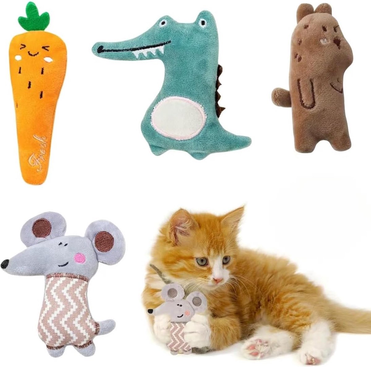 4 spelletjes voor katten, kattengras voor katten, spelletjes voor katten in huis, interactieve spelletjes voor katten, accessoires
