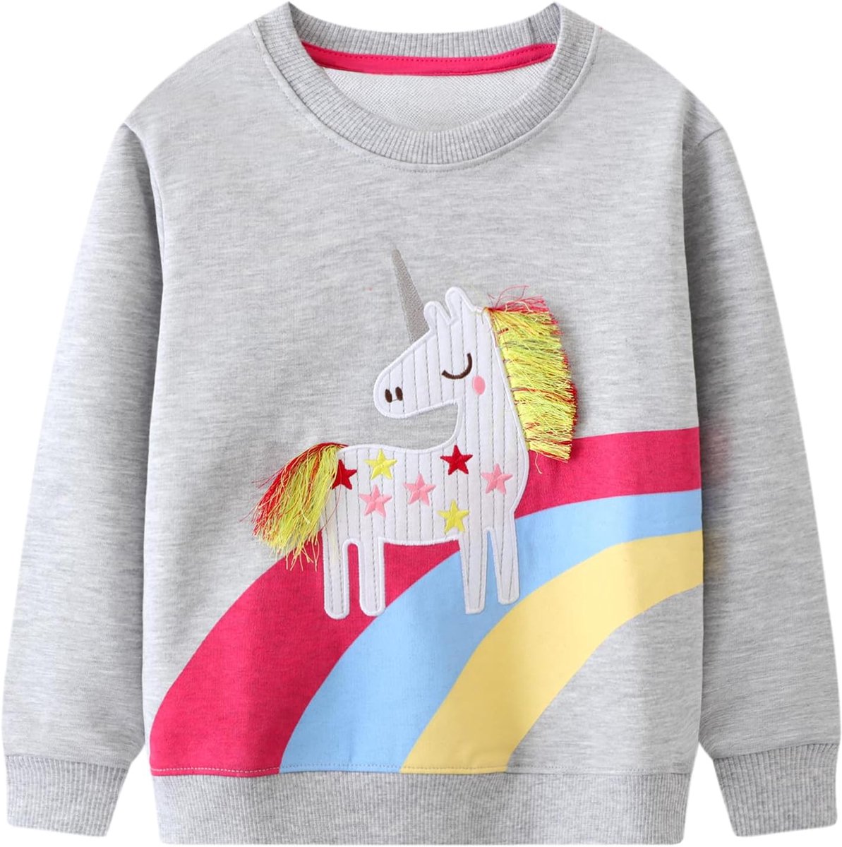 Sweatshirt Meisjes Katoen Sweater Meisjes Casual Mode Pullover voor Kinderen Leuke Peuter Kleding Leeftijd 2-10 Jaar