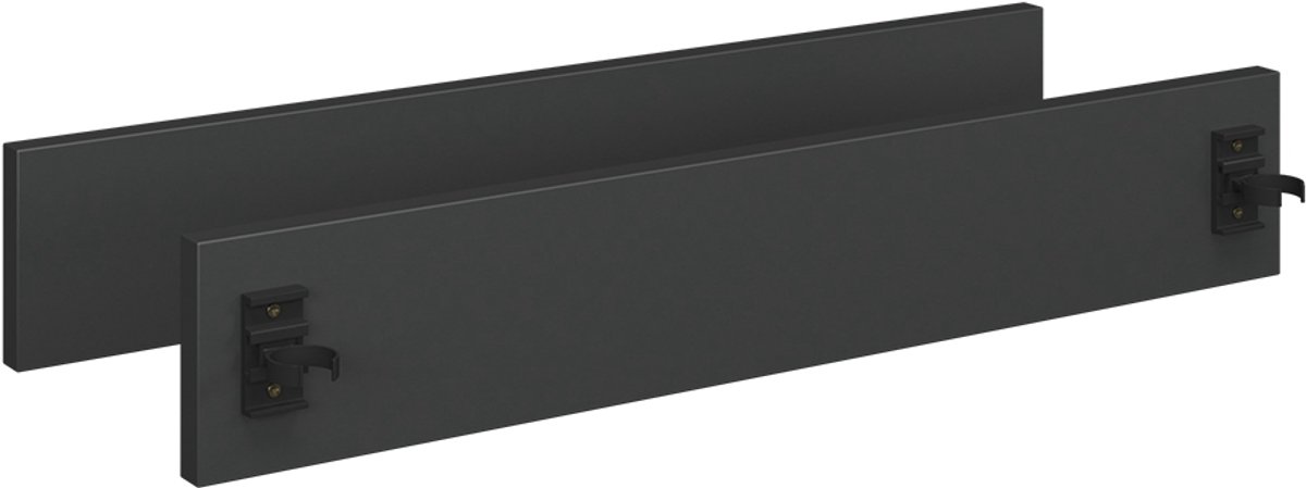 Vicco Plintpaneel R-Line, Antraciet/Antraciet, 56.3 cm Set van 2