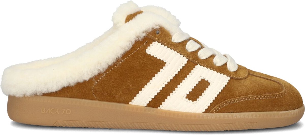 BACK70 Easter Sneakers - Suède - Dames - Camel - Maat 38