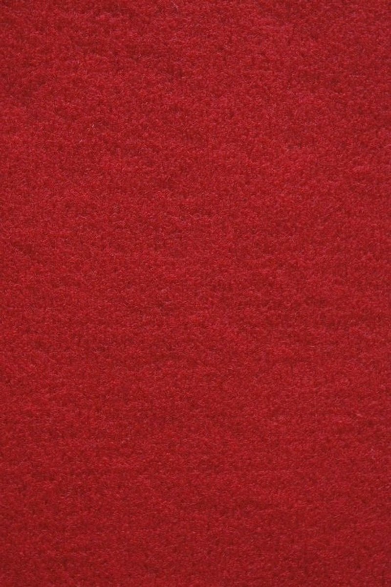 Kunstgras Vloerkleed Rood - Zacht en Waterdoorlatend (200x400 cm)