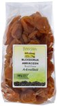 Zak gedroogde abrikozen (500 g) met etiket Boerjan, bloeddruk, Royal Choice, A-kwaliteit.