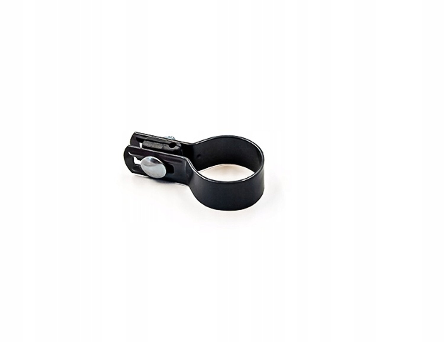 Eindklem 38mm Zwart RAL 9005 voor Tuinschermen - Stevig & Duurzaam