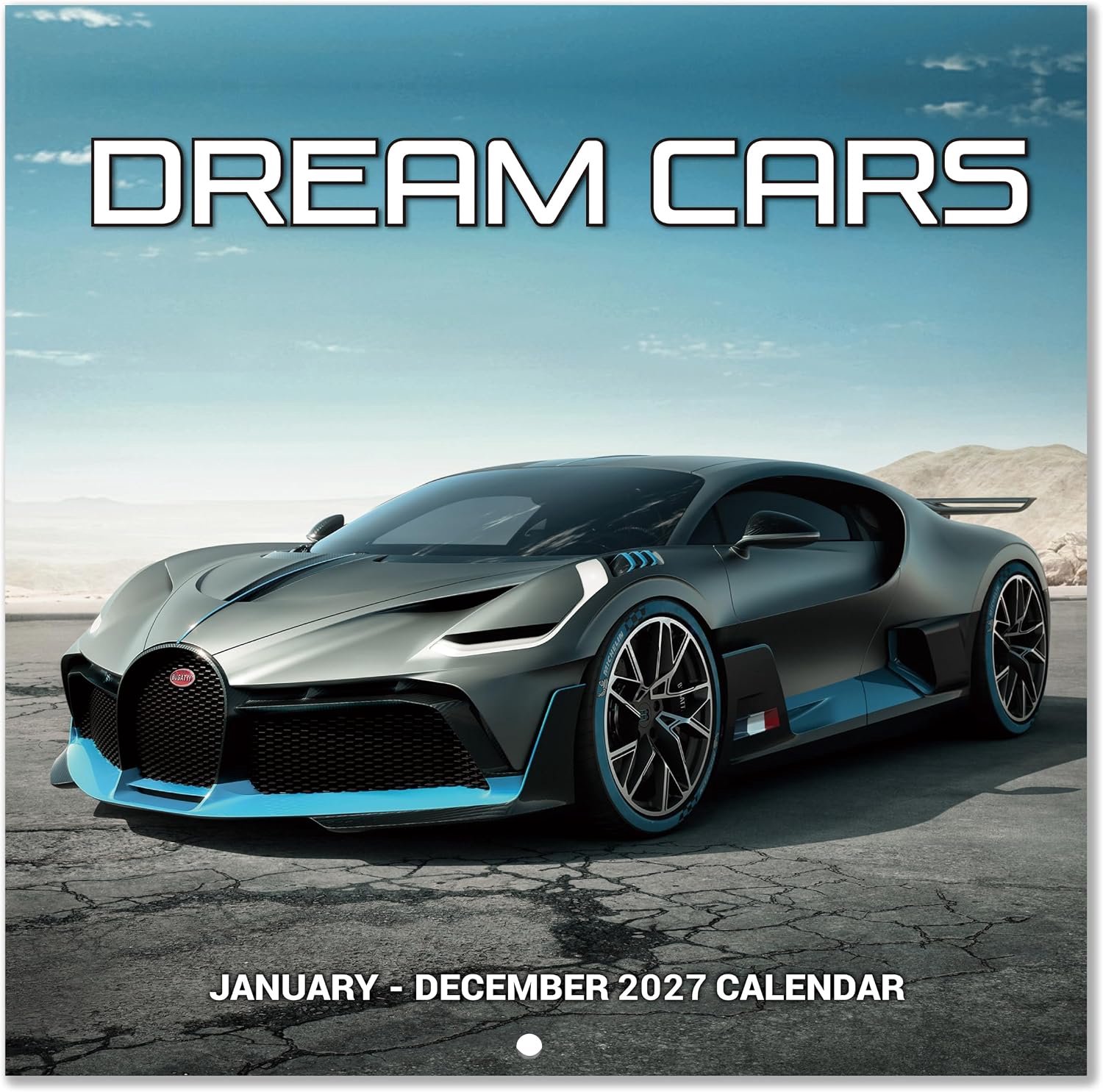 2024 Calendar - Cars Calendar 2024, January - December, Christmas Gift Calendar 2024, 11.6" x 11.6" Wall Calendar 2024 with Thick Paper, Car Calendar for Home, Office, School