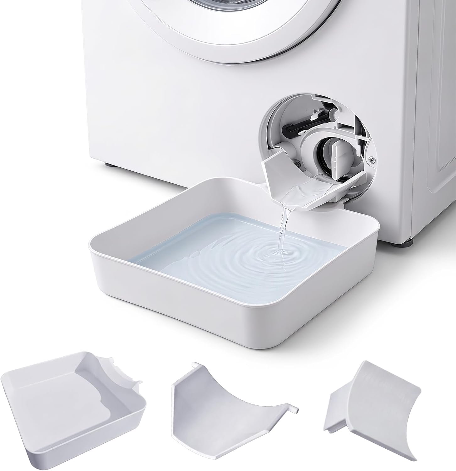 Wasmachine-afvoerbak, lekvrije 3D-bedrukte kuip