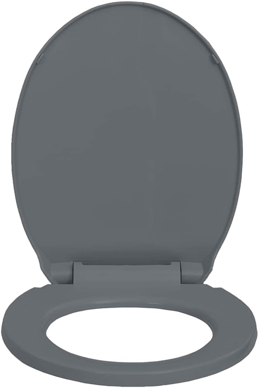 Toiletbril, wc-bril met gedempte sluiting en snelsluiting ovaal grijs/abrikoos/beige/blauw/groen, wc-bril, wc-bril, watertafel