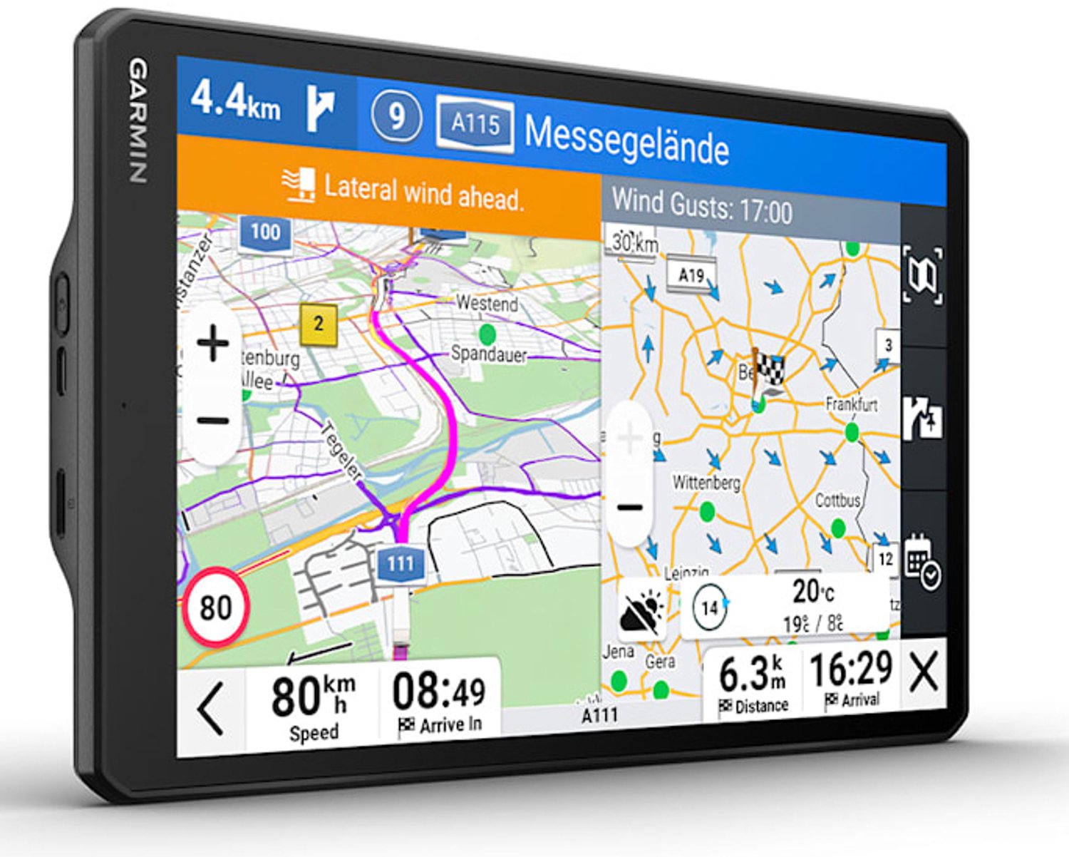 Garmin Dezl LGV1020, EU+South Africa, GPS – foto 5