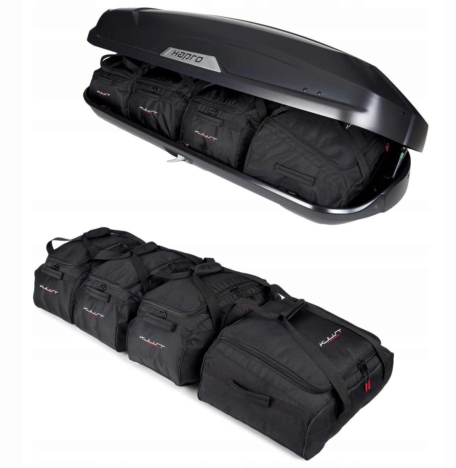 Set van 4 Daktas Organizers voor Dakkoffer - Waterbestendig
