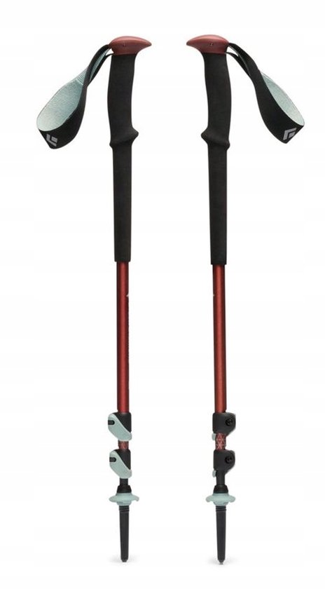 Trail Wandelstokken Iron Red One Size