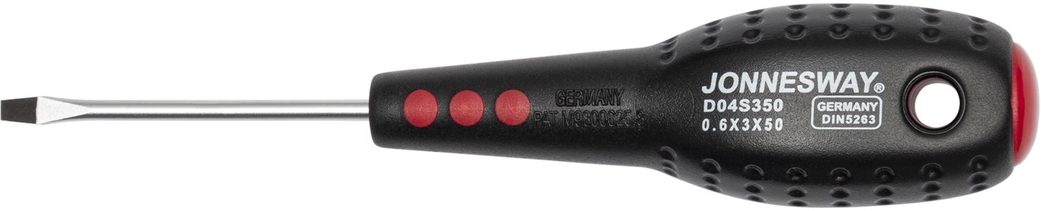 Jonnesway Platkopschroevendraaier 3.0 x 50mm D04S350