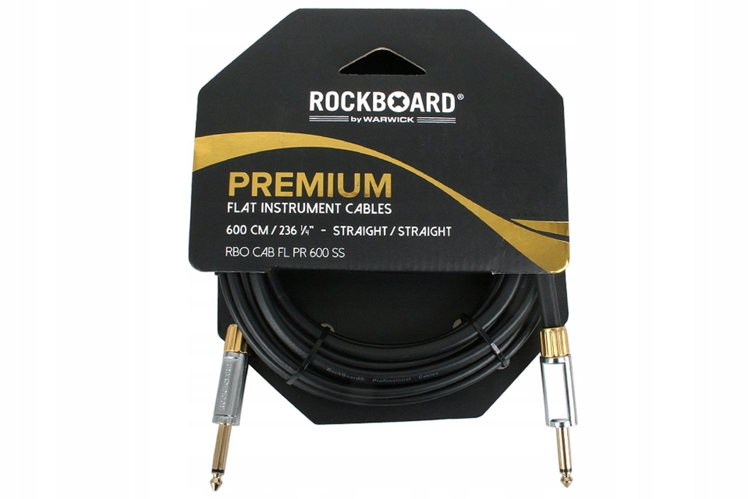 RockBoard PR600SS Platte Instrumentenkabel 6m - Kristalhelder Geluid