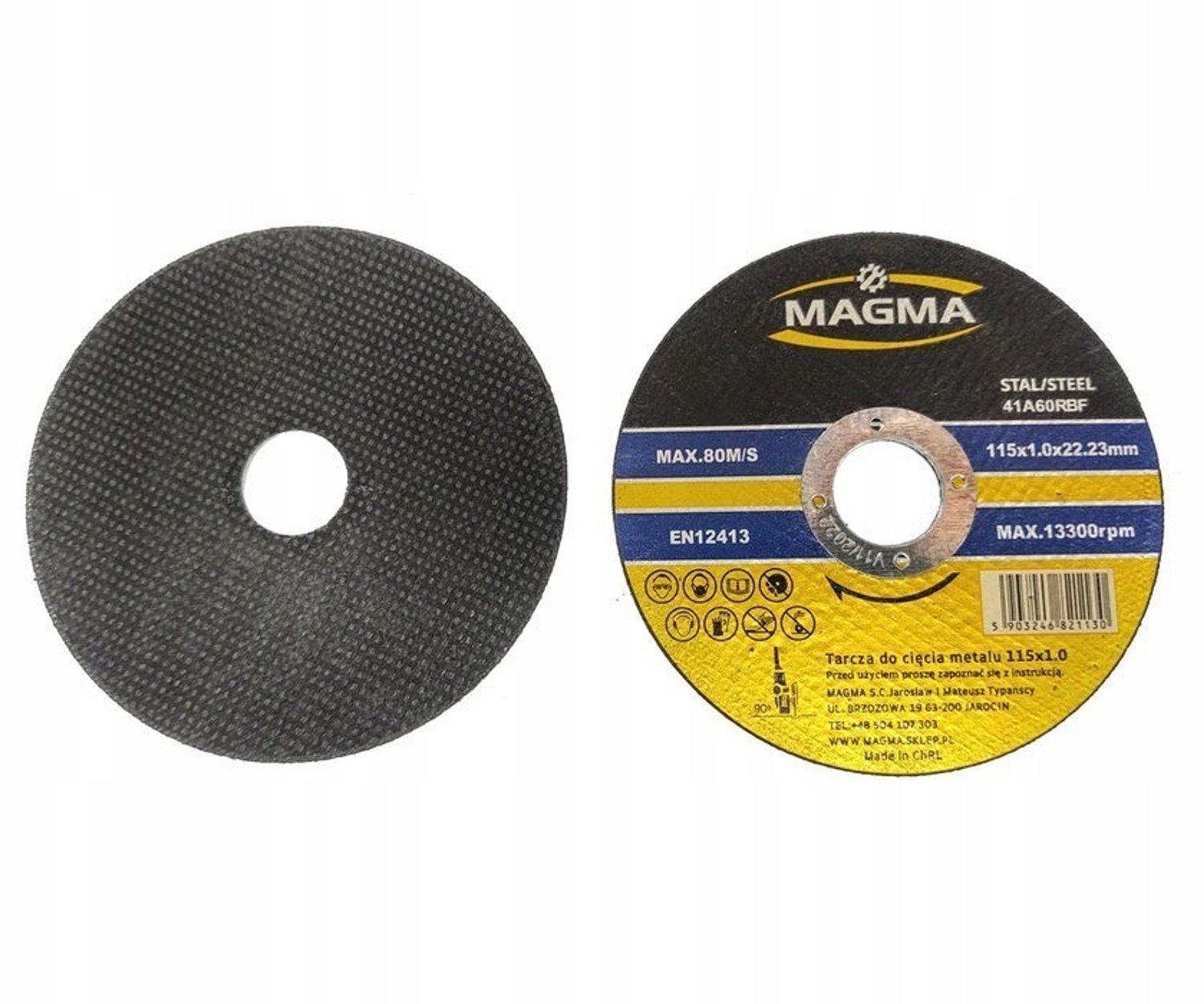 Magma Metaalschijven 10 Stuks 115x1.0mm voor Staal