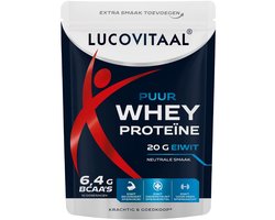 Lucovitaal Lucovitaal Puur Whey Proteïne poeder - 250 gram