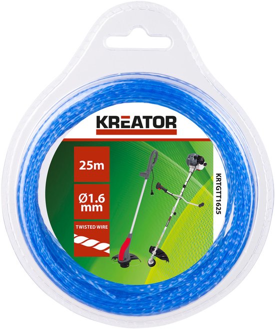 Kreator Trimmerdraad KRTGTT1650 - Gedraaid - 1,6mm - 50m van Kreator — afbeelding 2