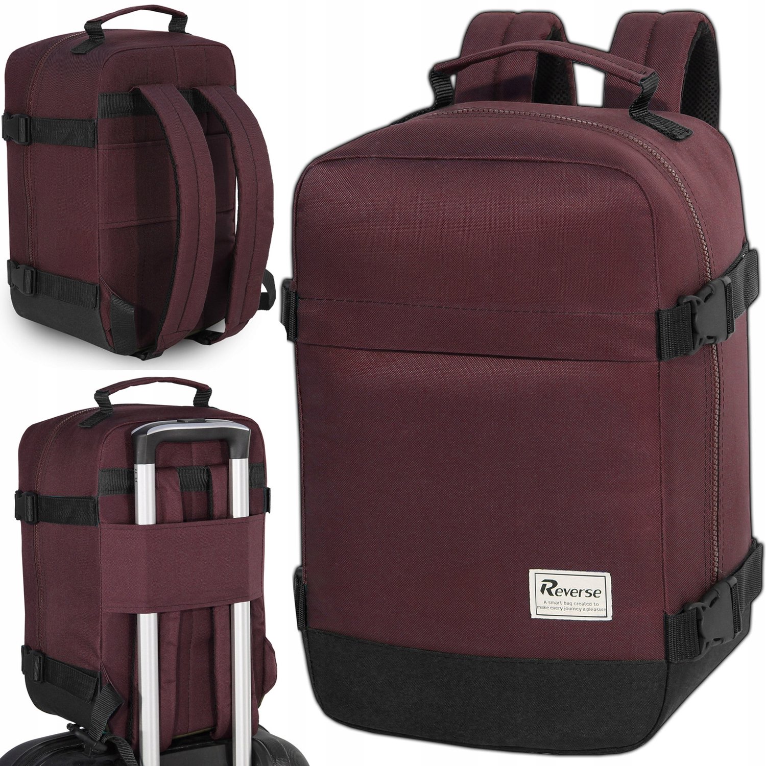 Handbagage Rugzak 40x20x25cm - Lichtgewicht & Waterdicht