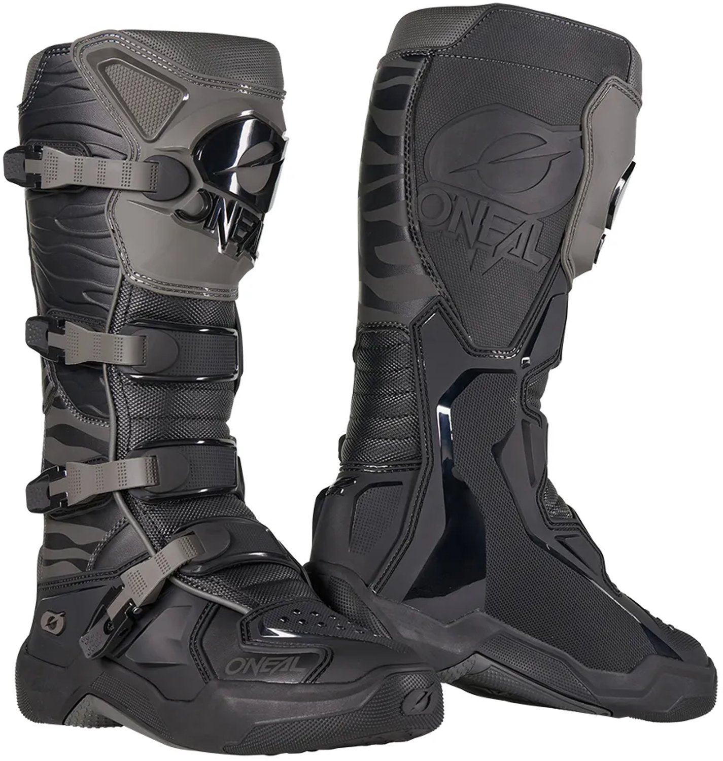 Oneal 3srs Zebra Off-road Laarzen Zwart EU 48