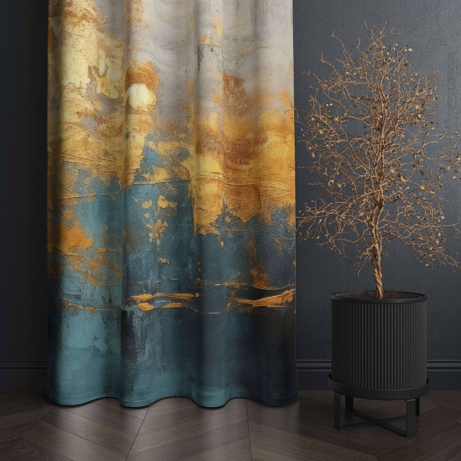Kant-en-klare gordijnen 140x230cm met plooiband, 180g/m²