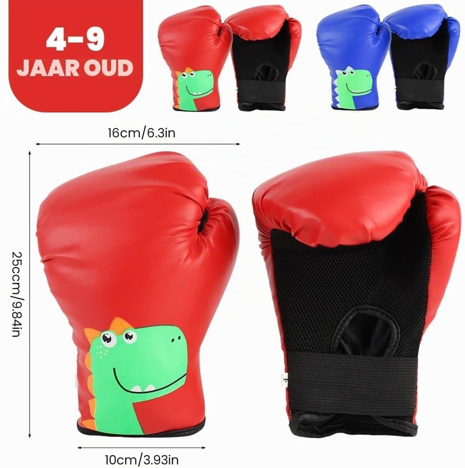 Sparring handschoenen voor kinderen, junior bokshandschoenen voor training en wedstrijden