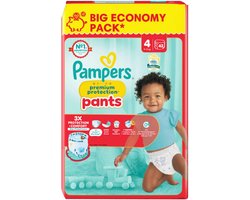 Pampers - Premium Protection Luierbroekjes Maat 4 (9-15kg) - 2 x 42 stuks - Voordeelverpakking