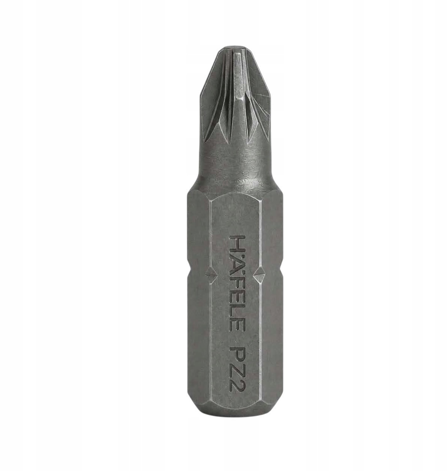 Hafele Bit PZ2 25mm Stal S2 1/4" HEX Schroefbit