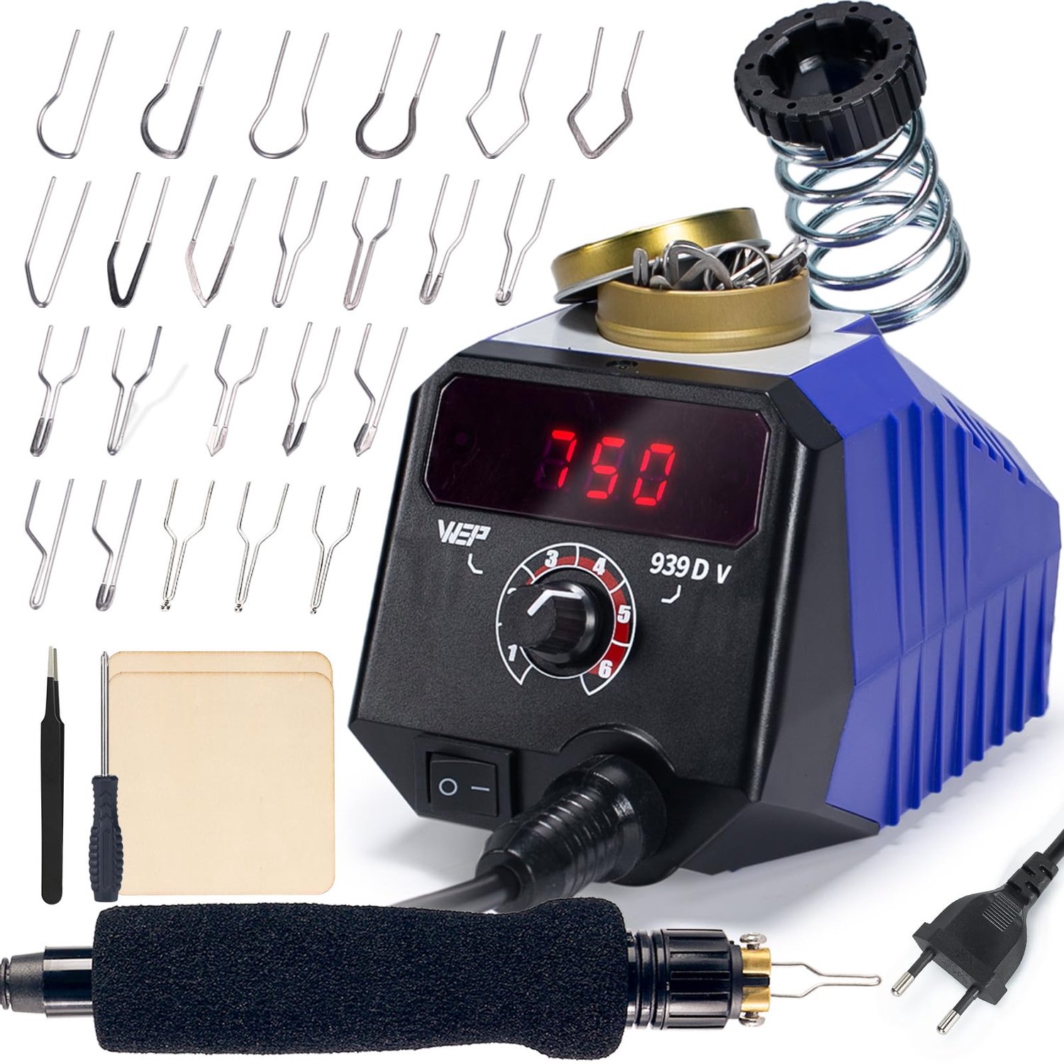 Houtbrander Set 250–750 °C met 23 Punten en Penhouder