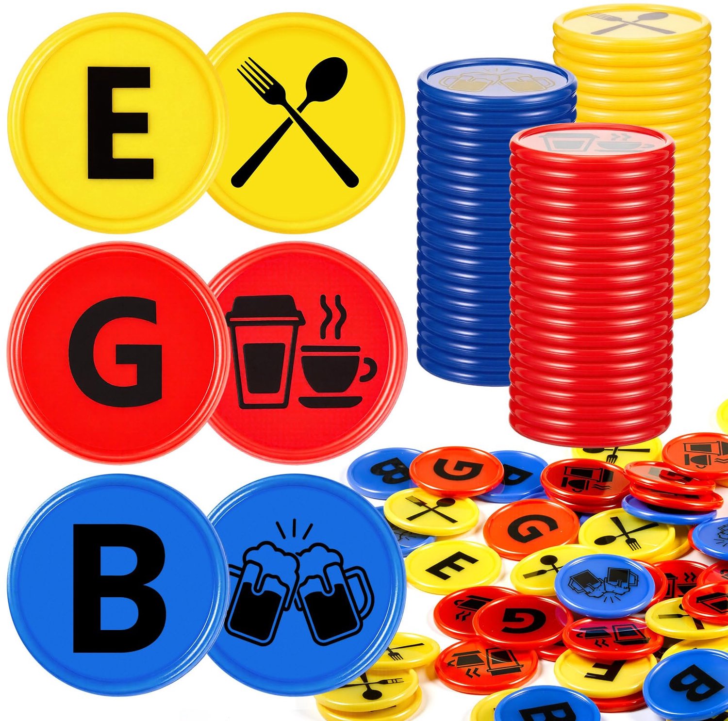 Set van 300 Herbruikbare Bier Tokens