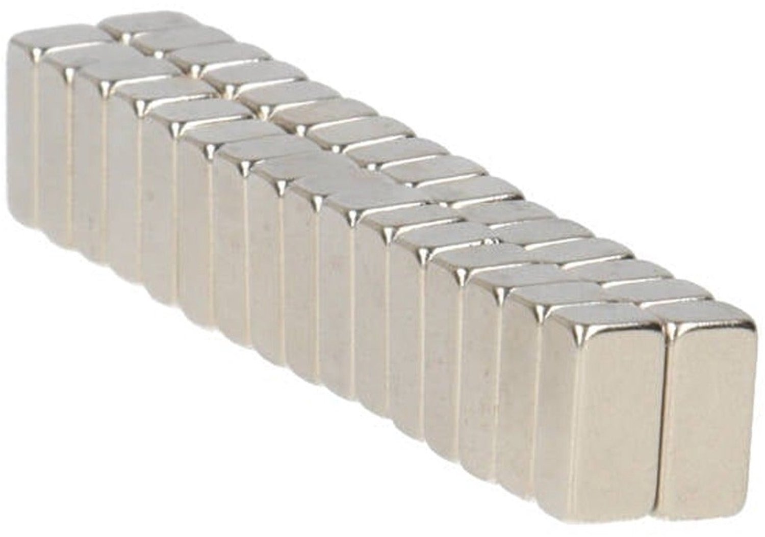 Radiatorfolie magneten 8x4x3 mm – Neodymium N50 – 20 stuks – 2 stuks