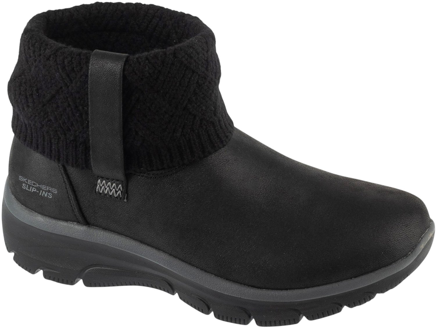 Skechers Slip-ins: Easy Going Cozy Weather 4 Vrouwen Laarzen 5 Zwart