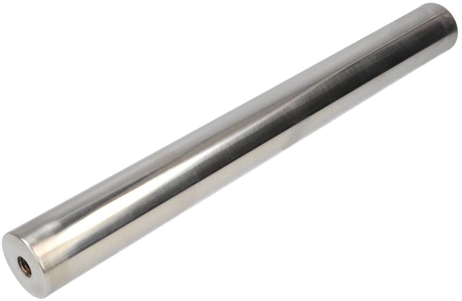 Filtermagneet Neodymium RVS Ø32 × 300 mm N42 diametraal 2× binnendraad M10