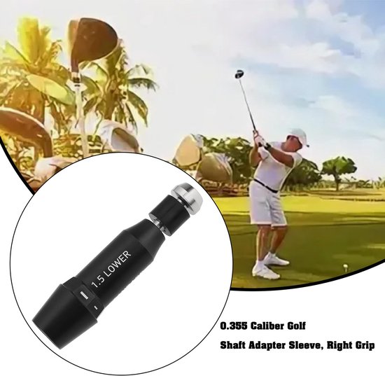 Golfschacht Adapter Sleeve 0,335 voor Rechtshandige Golfclubs — afbeelding 2