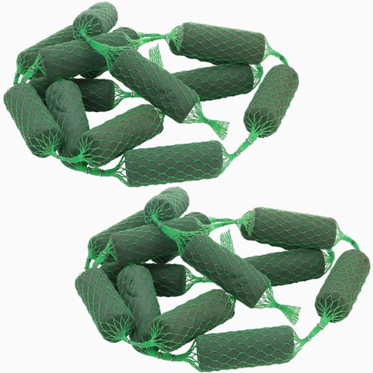 Allecto - Foam Florist Garlands - Bloemschikken - 28 Stuks - Groen - Decoratie voor
