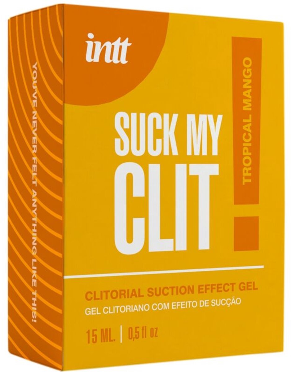 INTT - Suck My Clit Gel Tropical Mango - 15ml