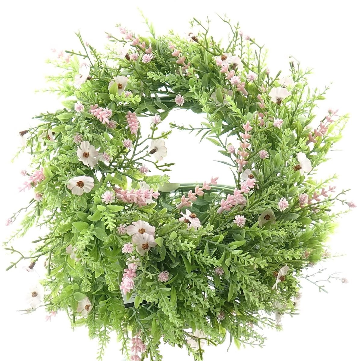 Deko Florale Bloemenkrans Roze Ø 32 cm