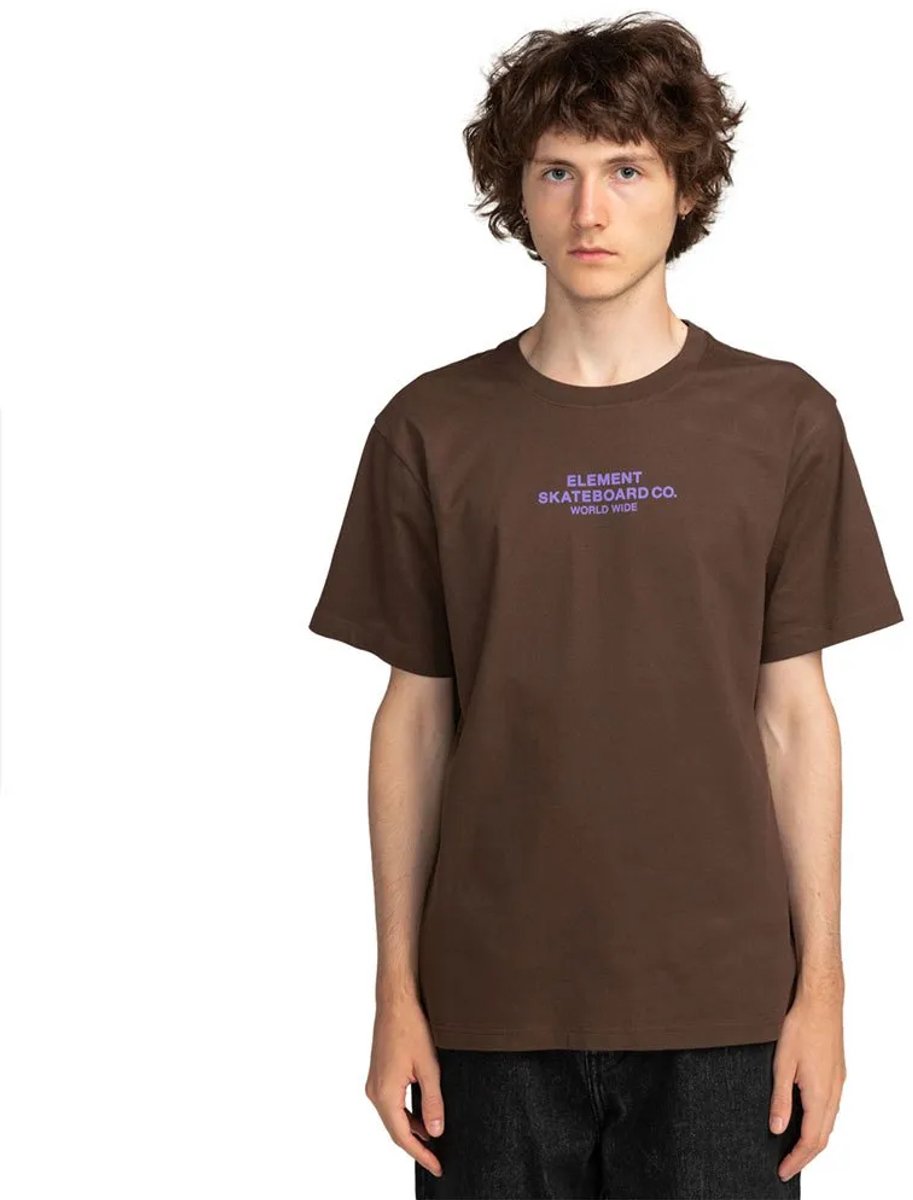 Element Skateboard Co T-shirt Met Korte Mouwen L Man Bracken