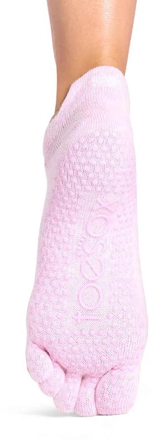 Toesox Full Toe Bellarina Pilates Grip Sokken Roze EU 39-42 1/2 Vrouw van ToeSox — afbeelding 2