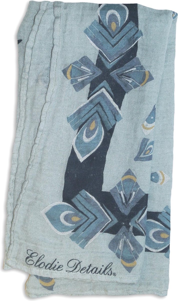 Goedkoopste Elodie Bamboe Hydrofiele doek - Hydrofiele doeken - Tetradoeken - 80x 80 cm - Everest Feathers