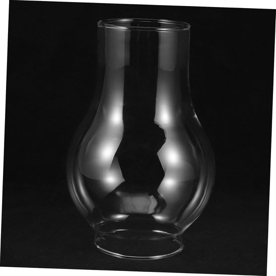 2 Vintage Glazen Olielamp Schoorsteen Duurzame Kerosinelamp Vervanging voor Binnengebruik Geschikt voor Kamperen Retro Decoratie — afbeelding 2