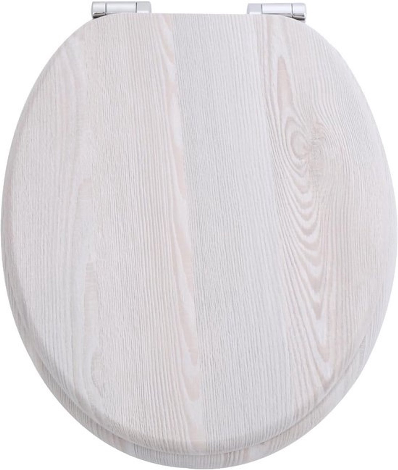 Comfortabele toiletzitting met soft-close - O-vorm - Duurzame houten kern