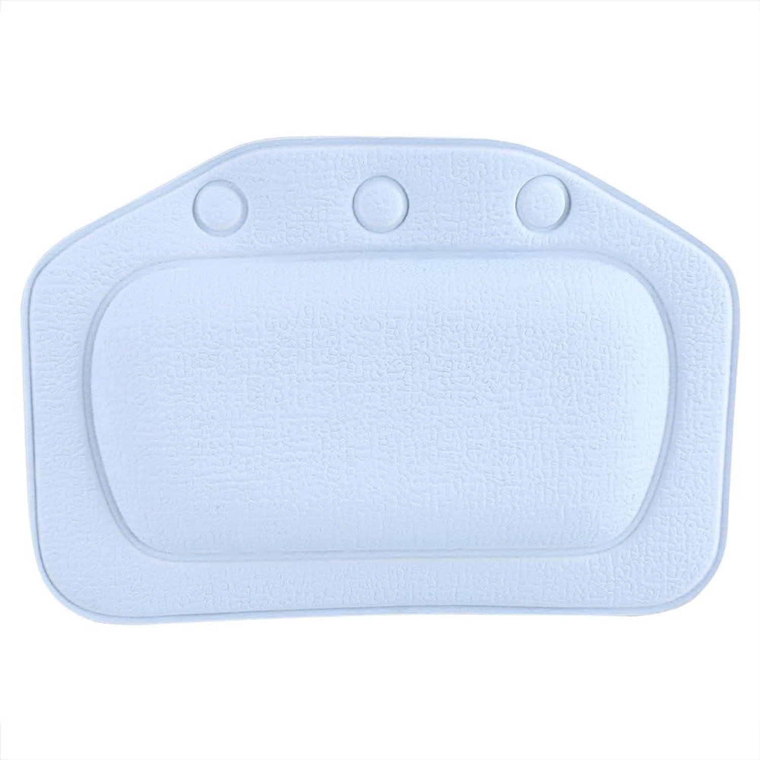 Badkussen, Antislip Ergonomisch Zacht Schuim Gewatteerd Spa-Badkussen Hoofdsteun Hoofd Nek Schouder Rugkussen Badkussen voor Thuis Badkamer Badkuip (A)